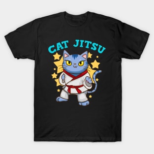 MMA Karate Cat Kitten Martial Arts Jujutsu T-Shirt